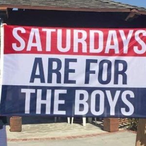 Saturdays are Boys Flag Fraternities Parties Dorm Room Balcony Decor Banner College Flags 3×5 Feet