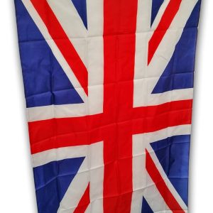 Union Jack Flag – 3 by 5 Feet (91 by 152 Centimetres) / Indoor or Outdoor Use / British Souvenir for Sports Football Rugby Formula 1 / UK Party Decoration for Home Office or Garden