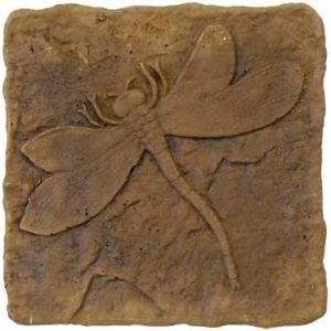 Athens Dragonfly Stepping Stone, Autumn Wheat