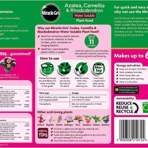 Miracle-gro Azalea, Camellia & Rhododendron Soluble Plant Food, 1kg
