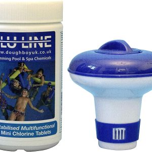 Blutex Small Dispenser with 50 Ultimate Chlorine Tablets 20g