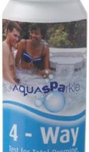 AQUASPARKLE 4 Way Test Strips for Pools, Hot Tubs and Spas