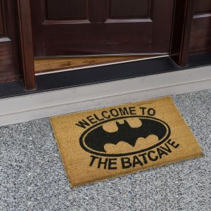 1art1 Batman Door Mat Floor Mat – Welcome to The Batcave (24 x 16 inches)