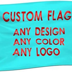 3’x5′ Custom flag or Banner 3×5 Foot(150X90cm) – very clear Vivid Color 100D Polyester – Advertising Banner outdoor indoor – any color any design any size any pictures -Digital Print